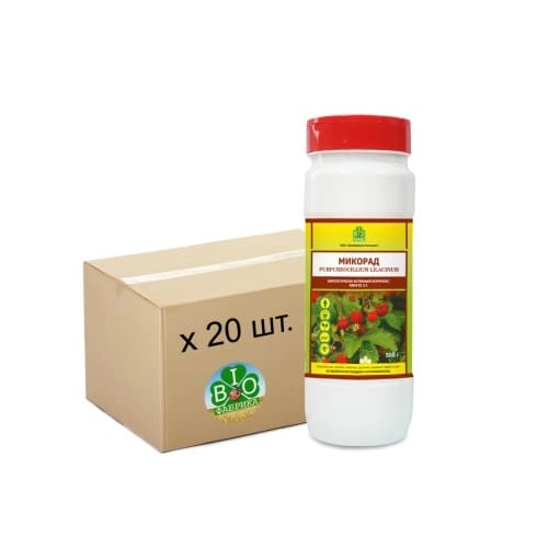 Микорад NEMATO 3.1 БАК с грибом Paecilomyces lilacinus 500 гр, 20 банок (10 кг) от производителя ООО «Биофабрика Кольцово»